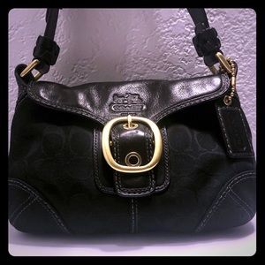 Coach Signature Vintage Jacquard Hobo F0773-11441